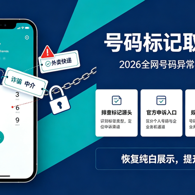 号码标记取消怎么弄？个人、企业通用完整步骤，一次清理干净